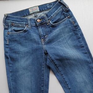 Harlow Bridget Fit & Flare Jeans Medium Wash 25